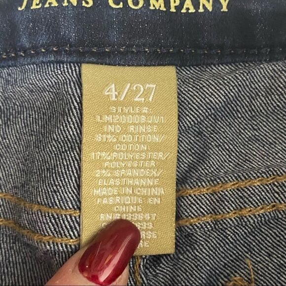 Liverpool | Dark Rinse Abby Skinny High Rise Jeans - Picture 5 of 8